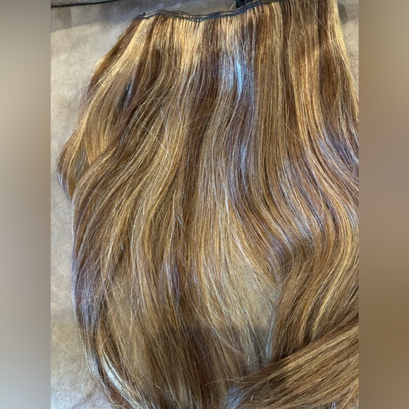 Human hair halo extensions NWT - Picture 3 of 9